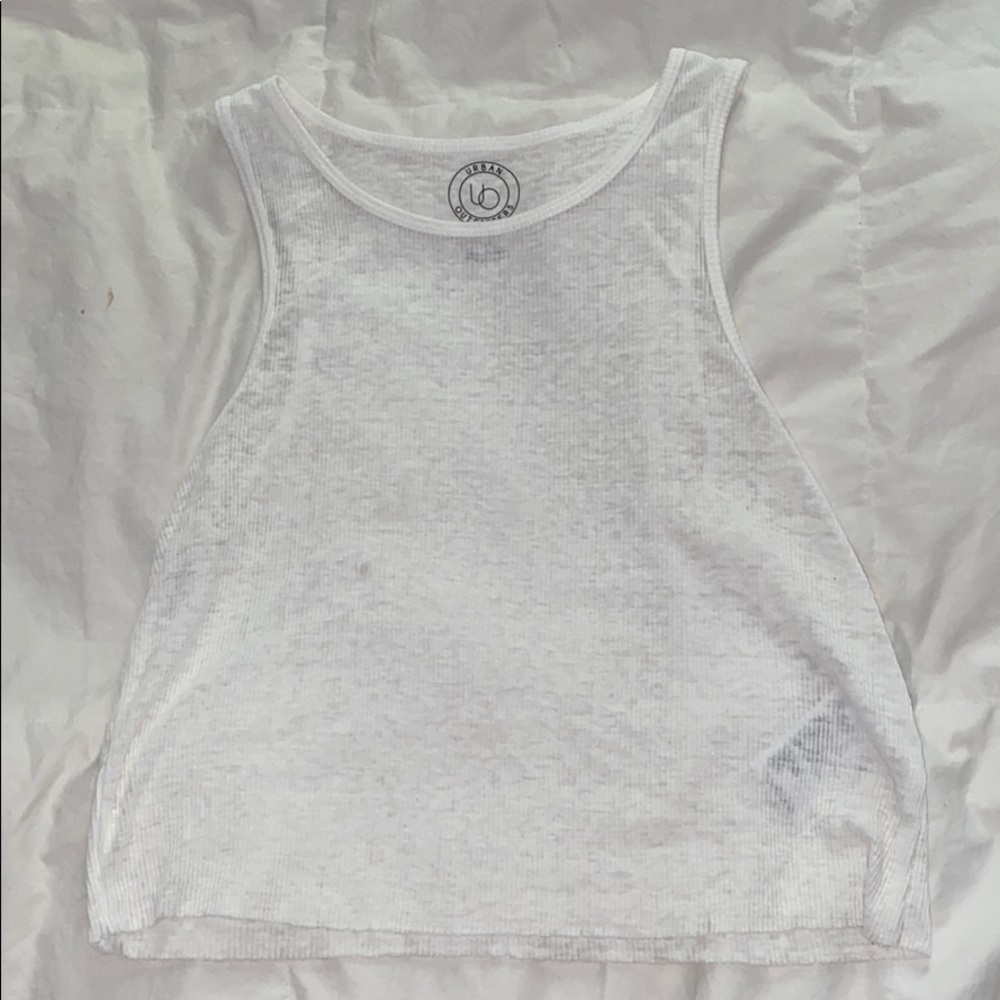 White tank top